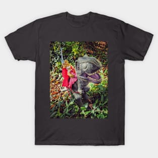 She-Ra on a Dinosaur T-Shirt